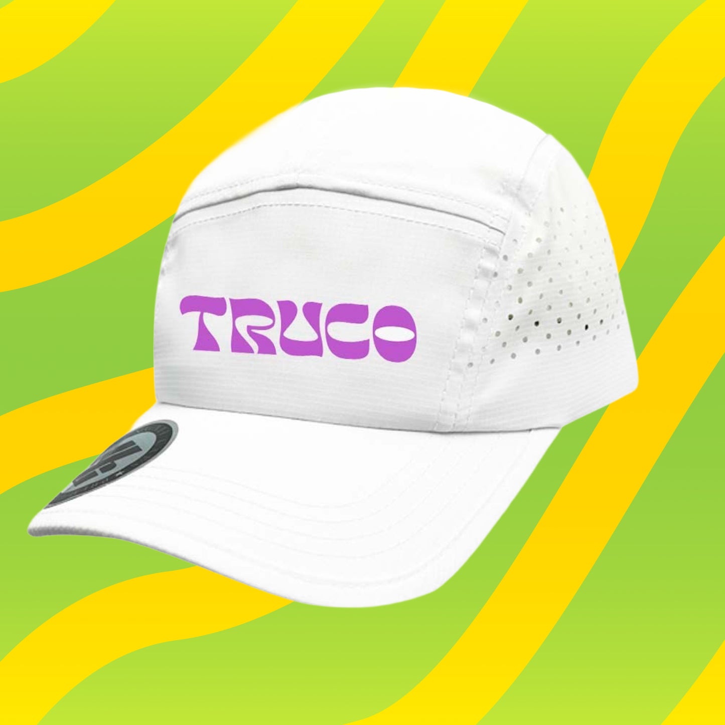 White Truco Running Hat