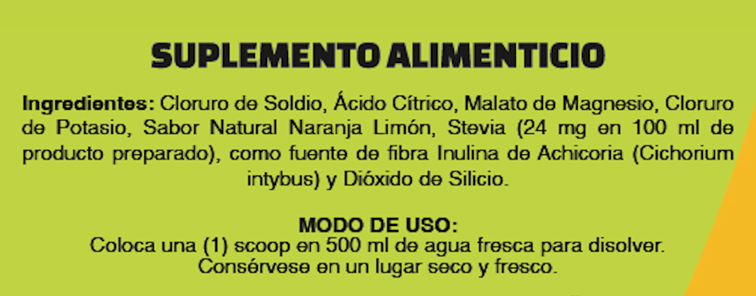 Bote 50 porciones- Truco Lime Orange