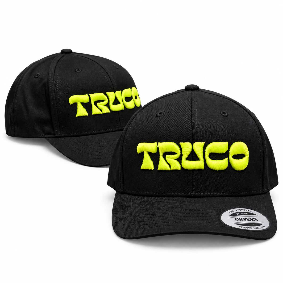 TRUCO BASEBALL CAP — BLACK