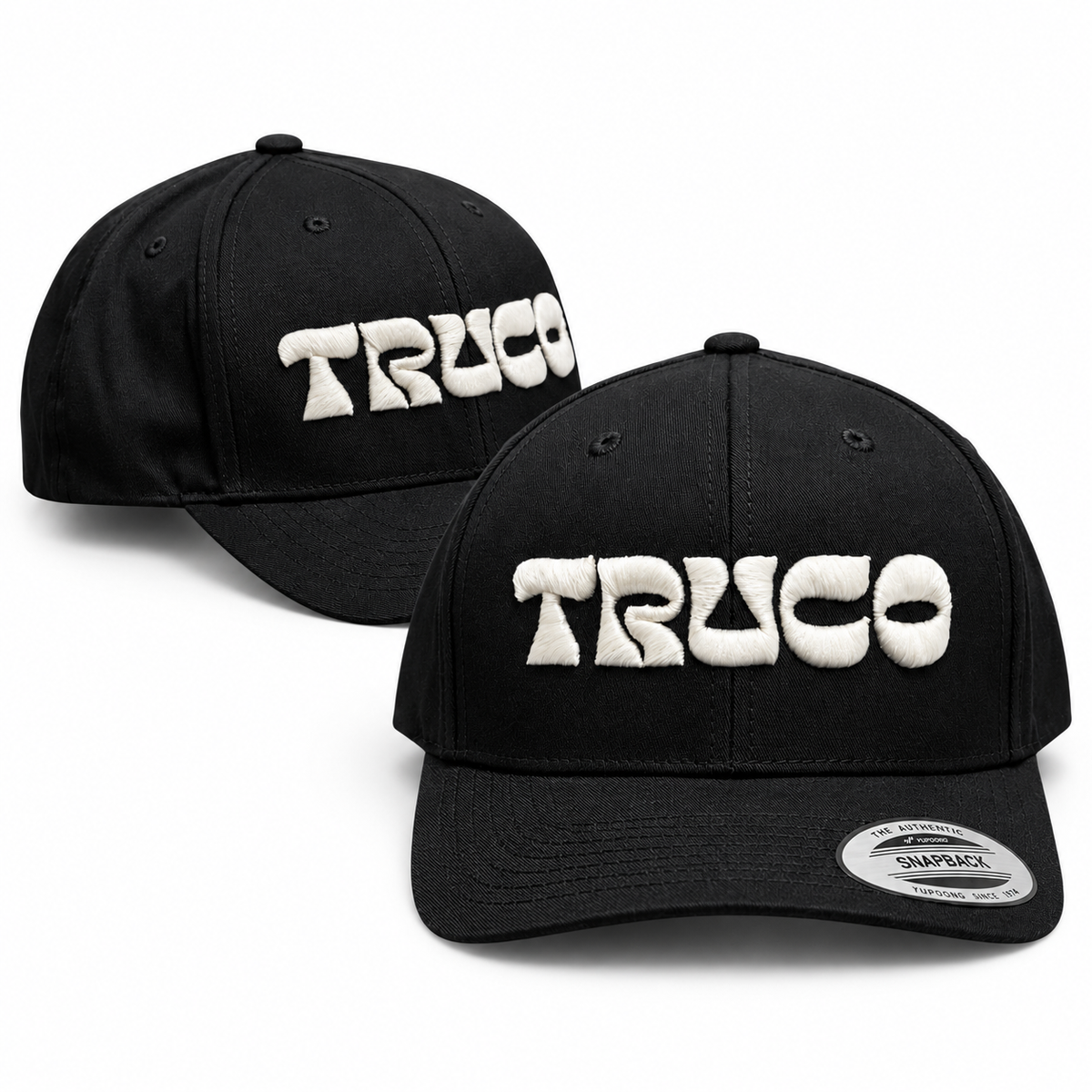 TRUCO BASEBALL CAP — BLACK