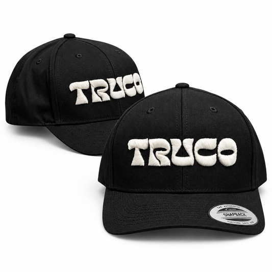TRUCO BASEBALL CAP — BLACK
