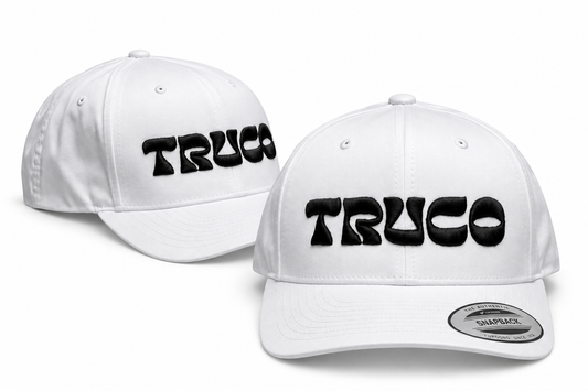 TRUCO BASEBALL CAP — WHITE