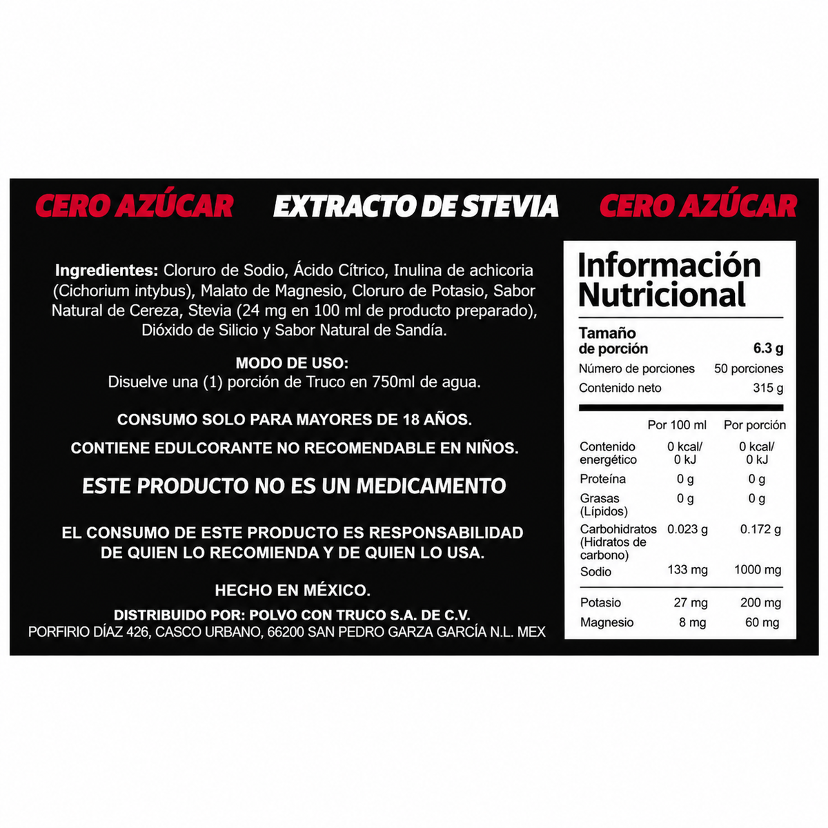 WATERMELON CHERRY — TRUCO