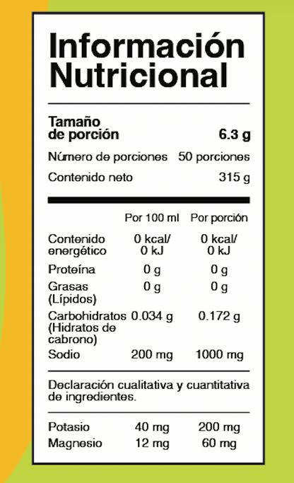 Bote 50 porciones- Truco Lime Orange